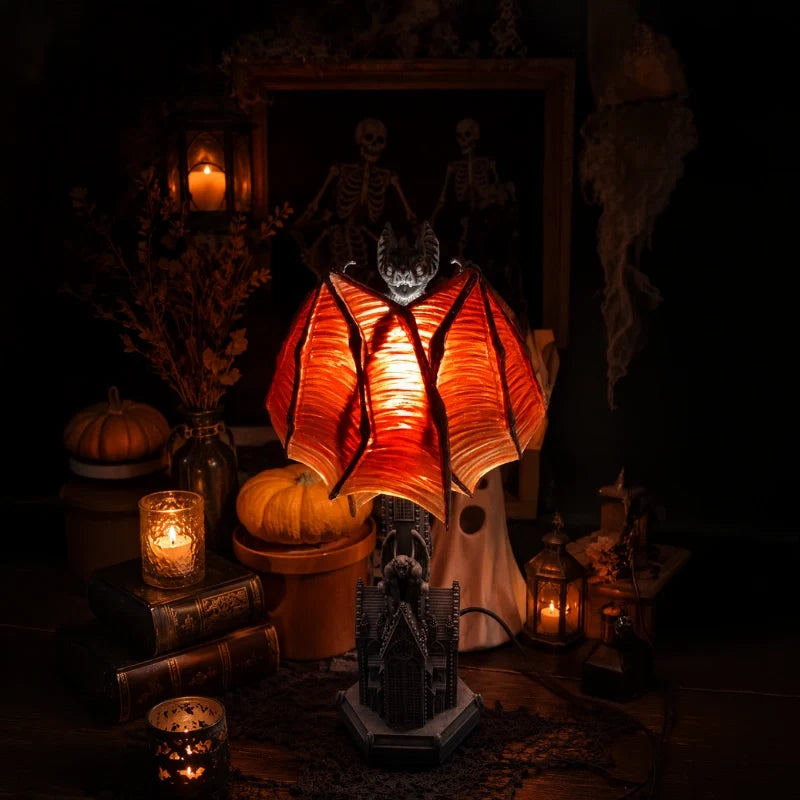 Gothic Bat Lamp