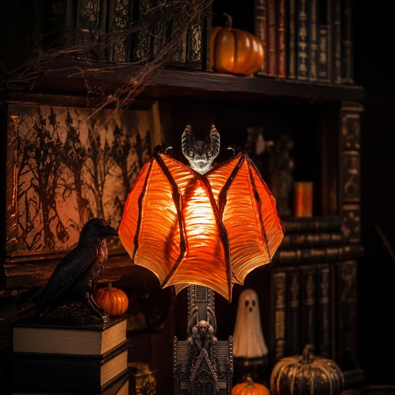 Gothic Bat Lamp