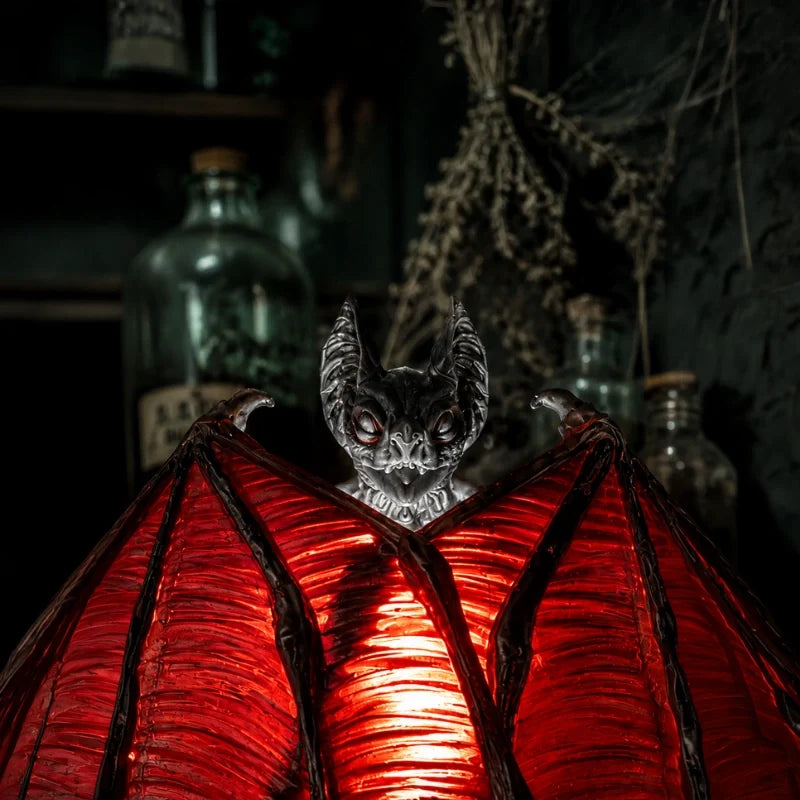 Gothic Bat Lamp