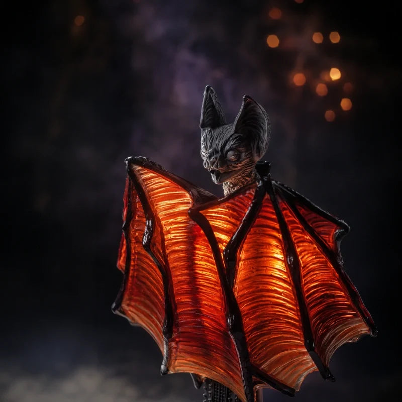 Gothic Bat Lamp