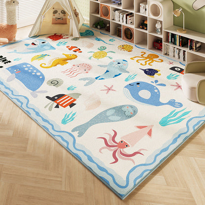 Printed Kids Play Rug