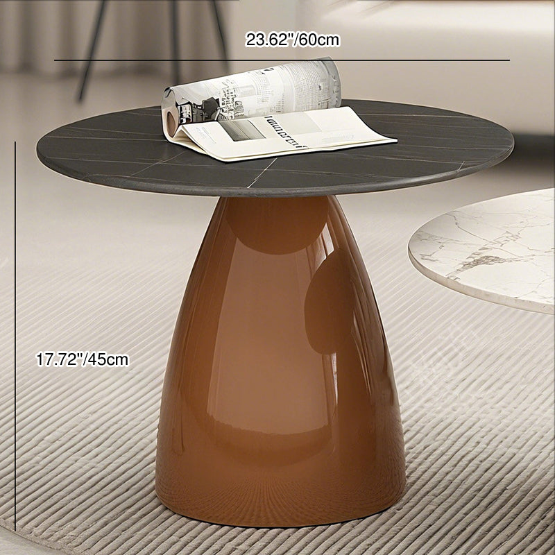 Round Stone Coffee Table