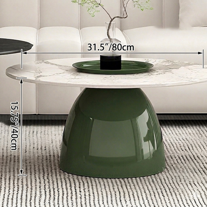 Round Stone Coffee Table
