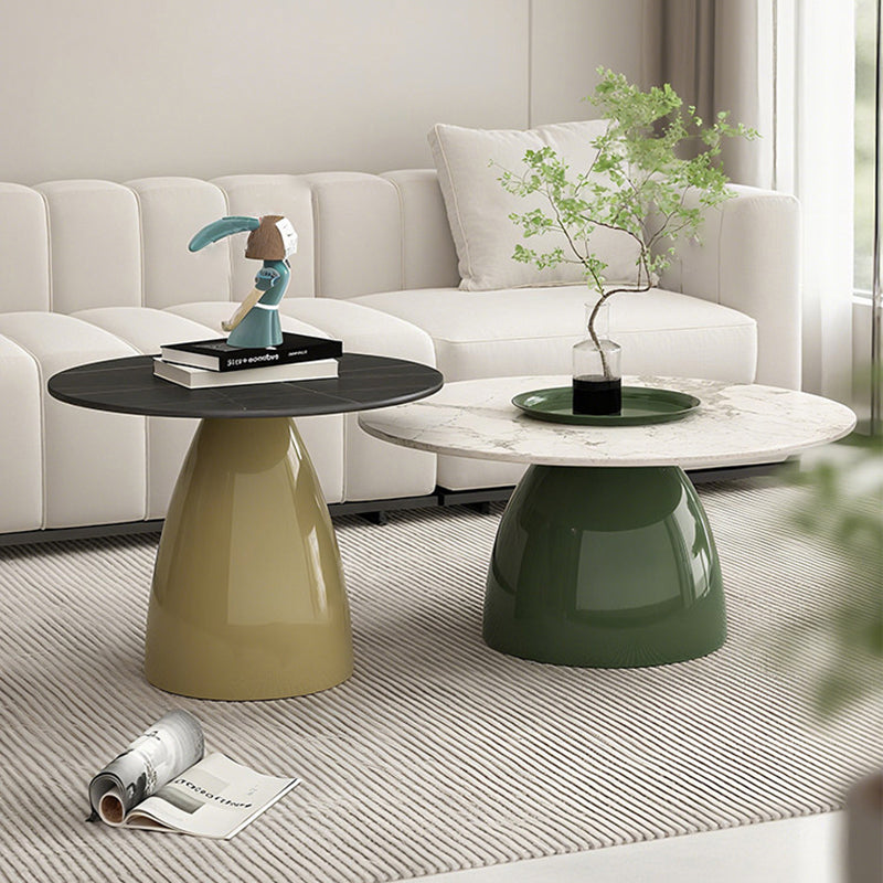 Round Stone Coffee Table