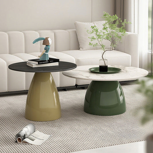 Round Stone Coffee Table
