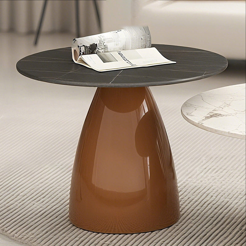 Round Stone Coffee Table