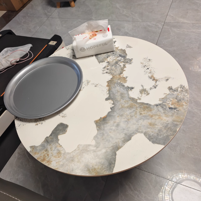 Round Stone Coffee Table