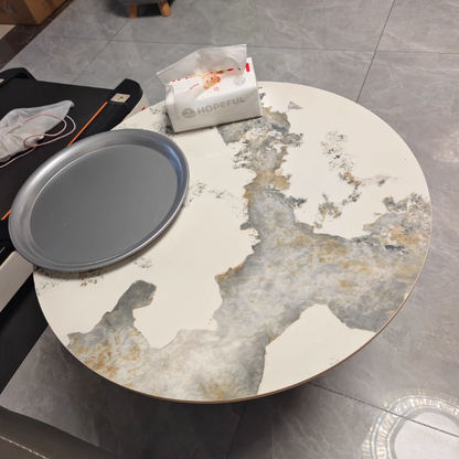 Round Stone Coffee Table