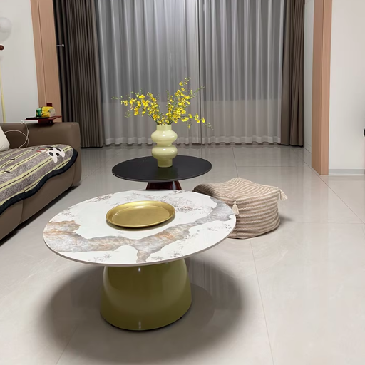 Round Stone Coffee Table