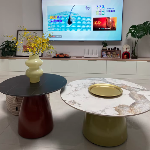 Round Stone Coffee Table