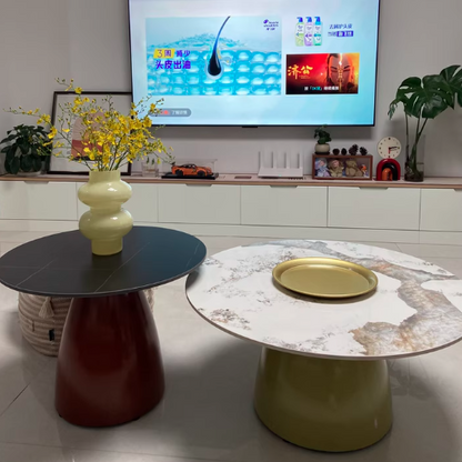 Round Stone Coffee Table