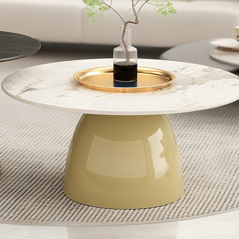 Round Stone Coffee Table