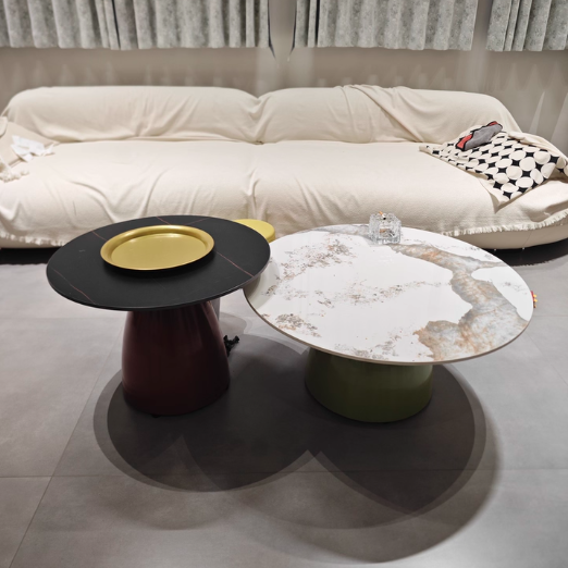 Round Stone Coffee Table