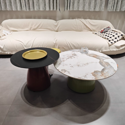 Round Stone Coffee Table