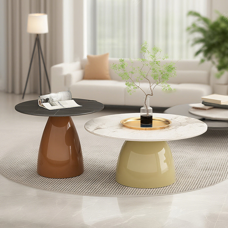 Round Stone Coffee Table