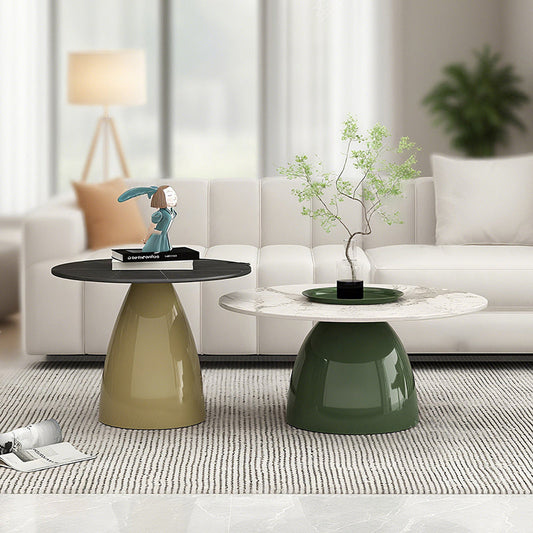 Round Stone Coffee Table