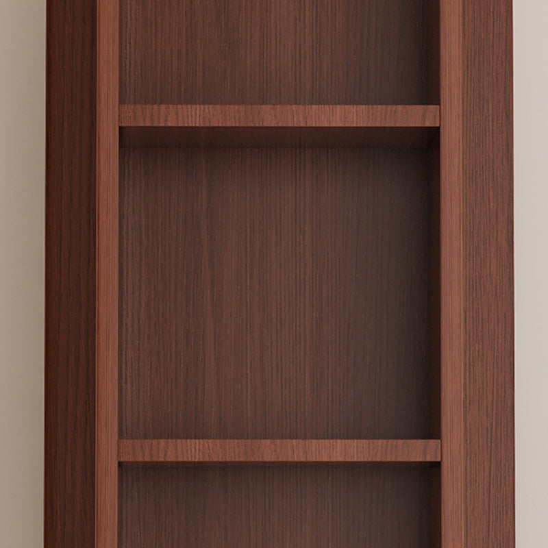 Rotating Arched Mirror Bookshelf