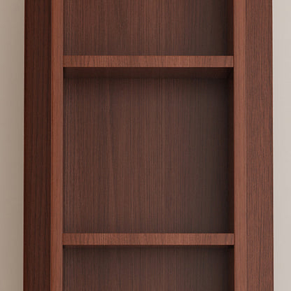 Rotating Arched Mirror Bookshelf
