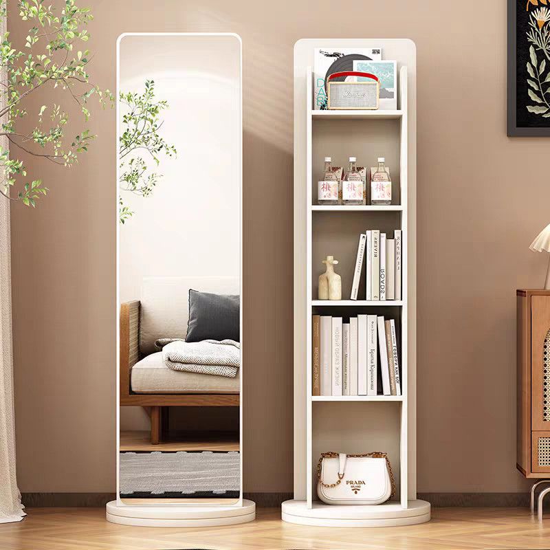 Swivel Mirror Bookshelf