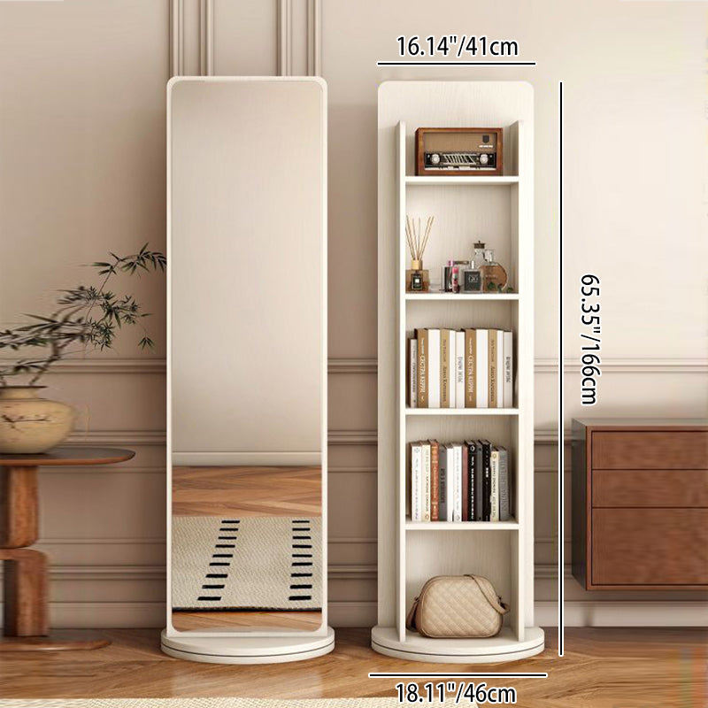 Swivel Mirror Bookshelf