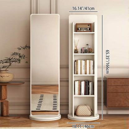 Swivel Mirror Bookshelf