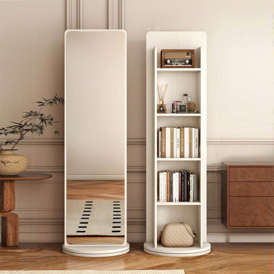 Swivel Mirror Bookshelf