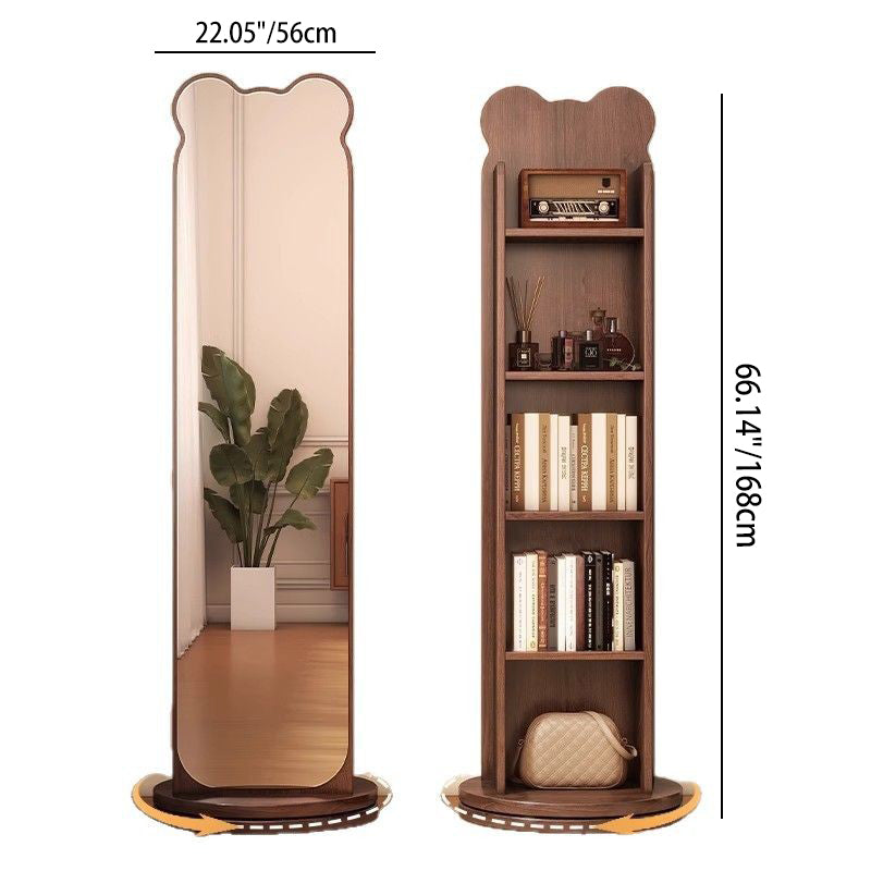 Bear Mirror Bookshelf