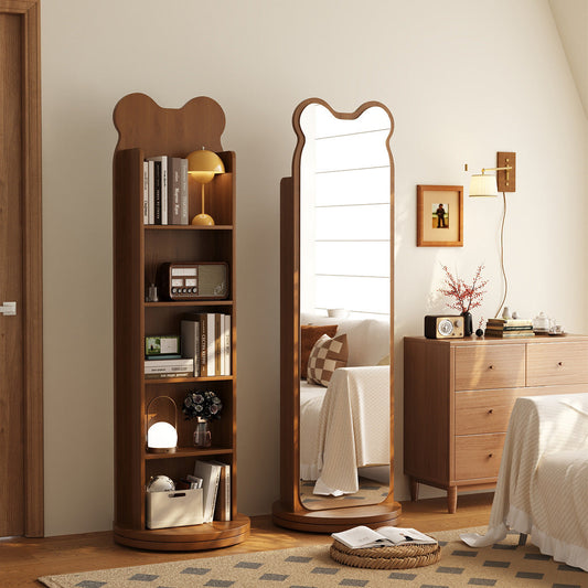 Bear Mirror Bookshelf