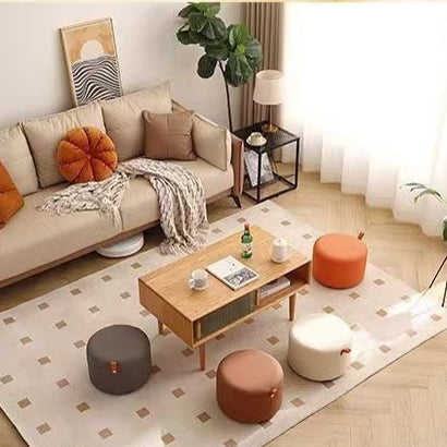 Round Low Footstool