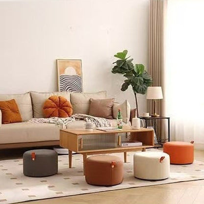 Round Low Footstool