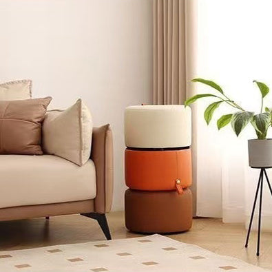 Round Low Footstool