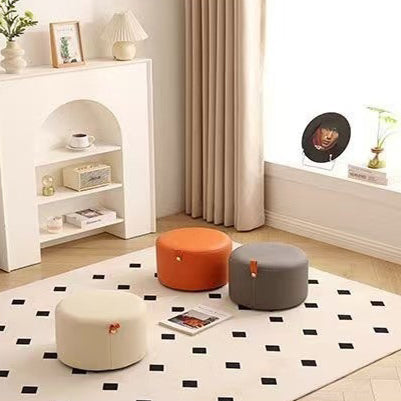 Round Low Footstool