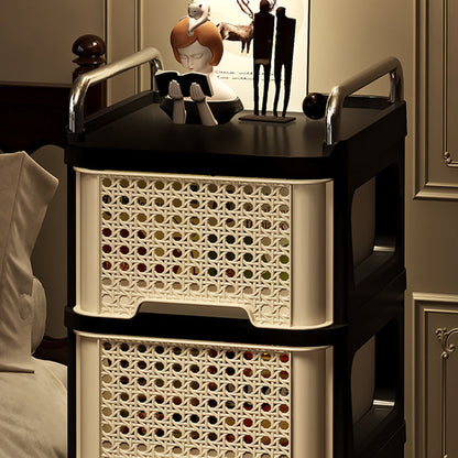 Slim Rolling Drawer Tower