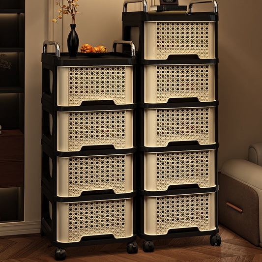 Slim Rolling Drawer Tower