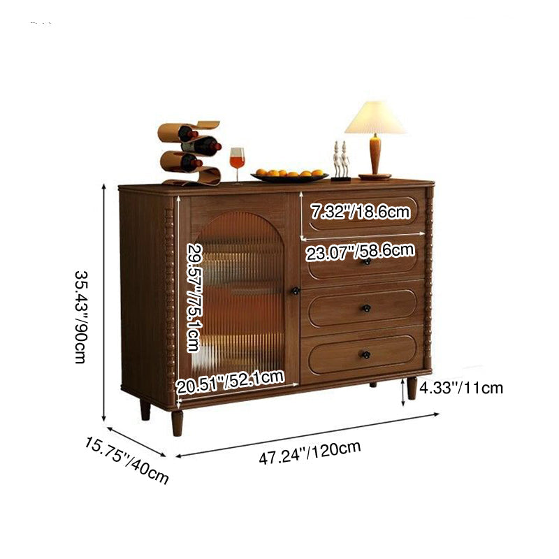 Rubberwood Sideboard