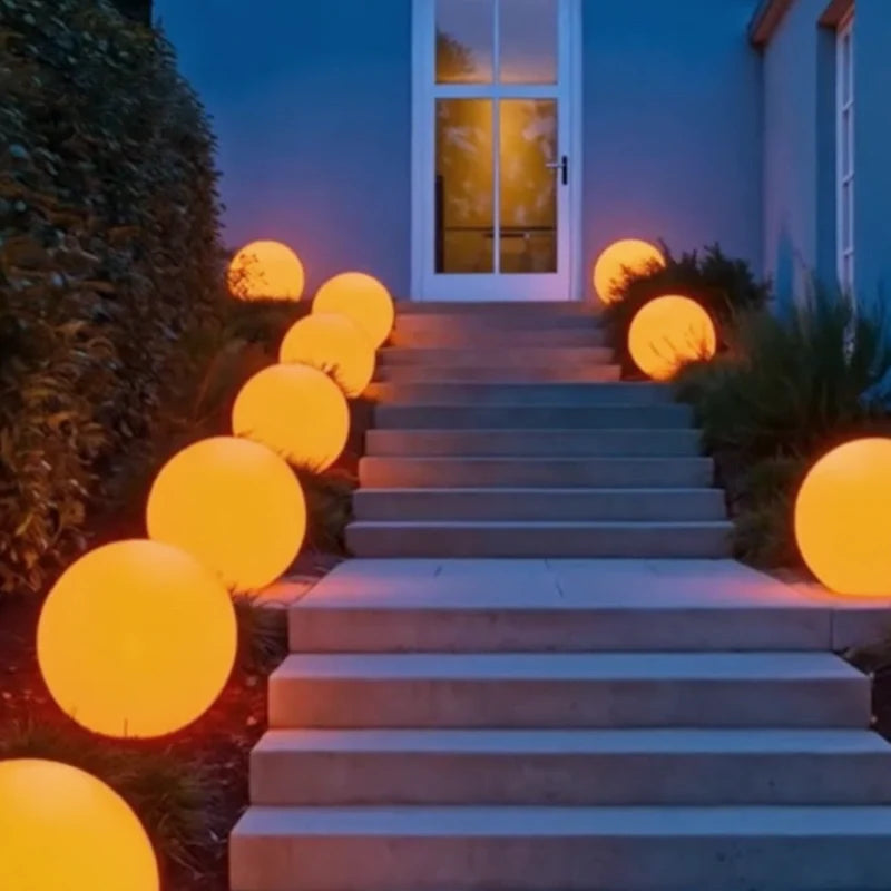 LED Garden Globe Light