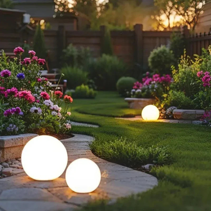 LED Garden Globe Light