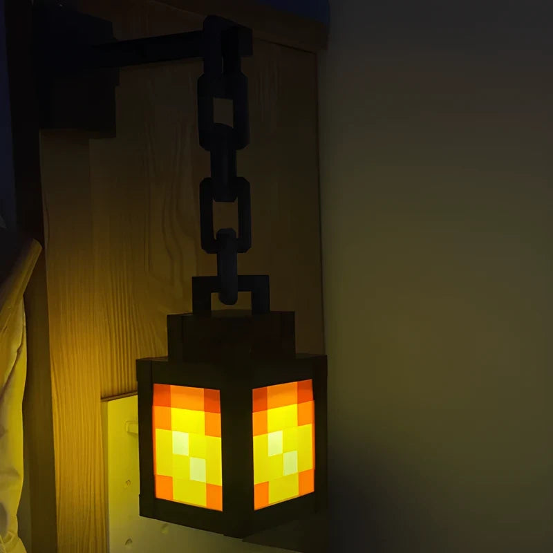 Pixel Art Lantern Lamp