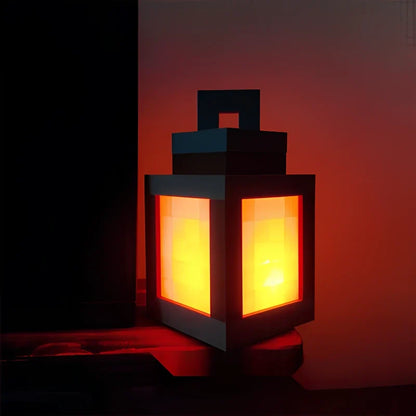 Pixel Art Lantern Lamp