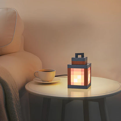 Pixel Art Lantern Lamp