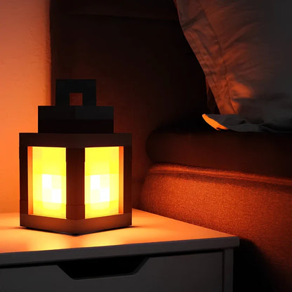 Pixel Art Lantern Lamp